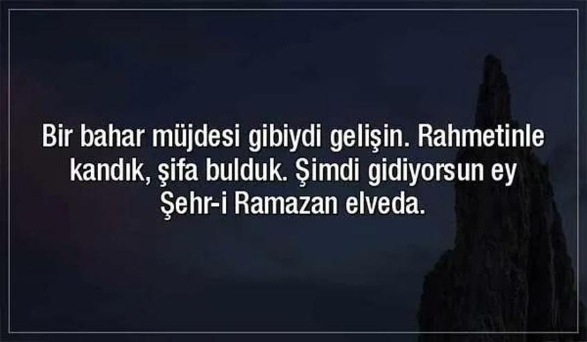 Elveda Ya Şehri Ramazan mesajları 2024: Ramazan ayına veda eden en duygusal, anlamlı resimli veda sözleri