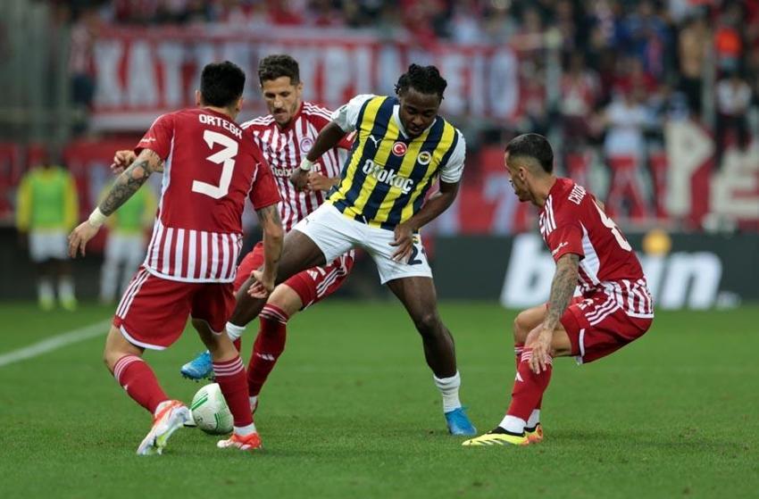 UEFA Avrupa Konferans Ligi tur İstanbul'a kaldı! Olympiakos - Fenerbahçe maç sonucu 3-2
