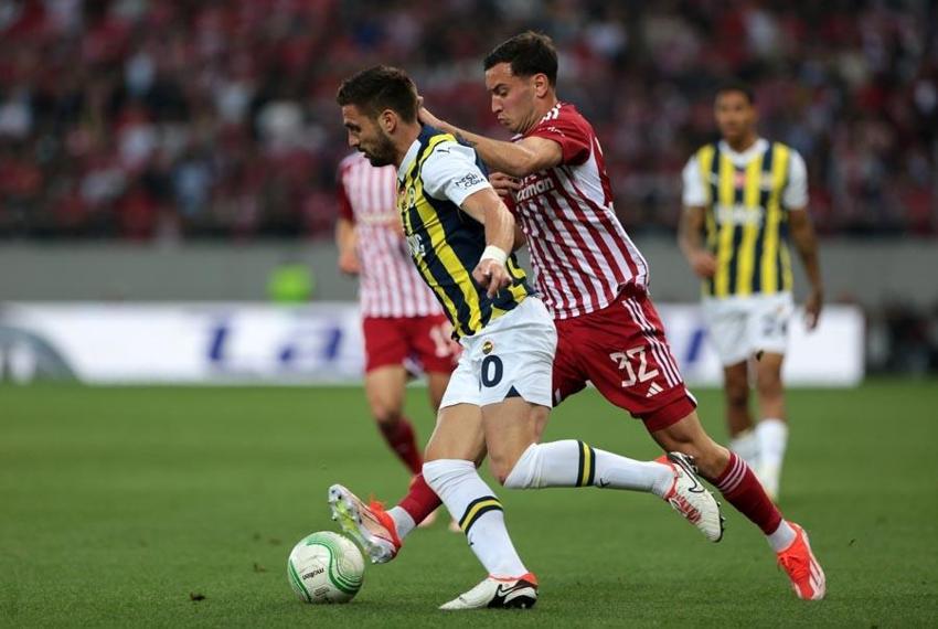 UEFA Avrupa Konferans Ligi tur İstanbul'a kaldı! Olympiakos - Fenerbahçe maç sonucu 3-2