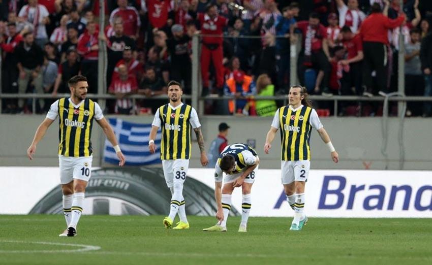 UEFA Avrupa Konferans Ligi tur İstanbul'a kaldı! Olympiakos - Fenerbahçe maç sonucu 3-2
