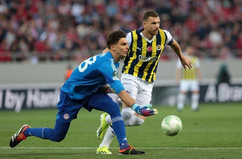 UEFA Avrupa Konferans Ligi tur İstanbul'a kaldı! Olympiakos - Fenerbahçe maç sonucu 3-2