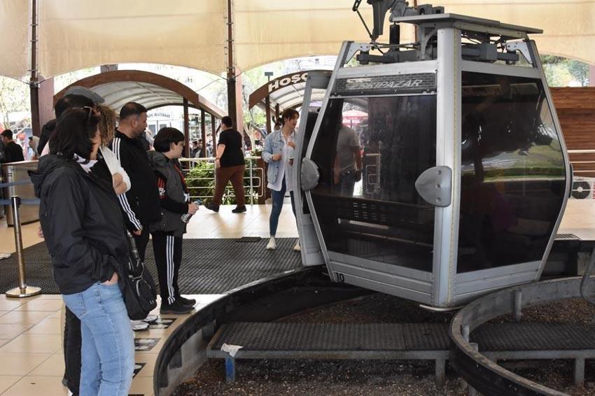 Antalya'daki faica sonrası da Ordu'da teleferiğe yoğun ilgi