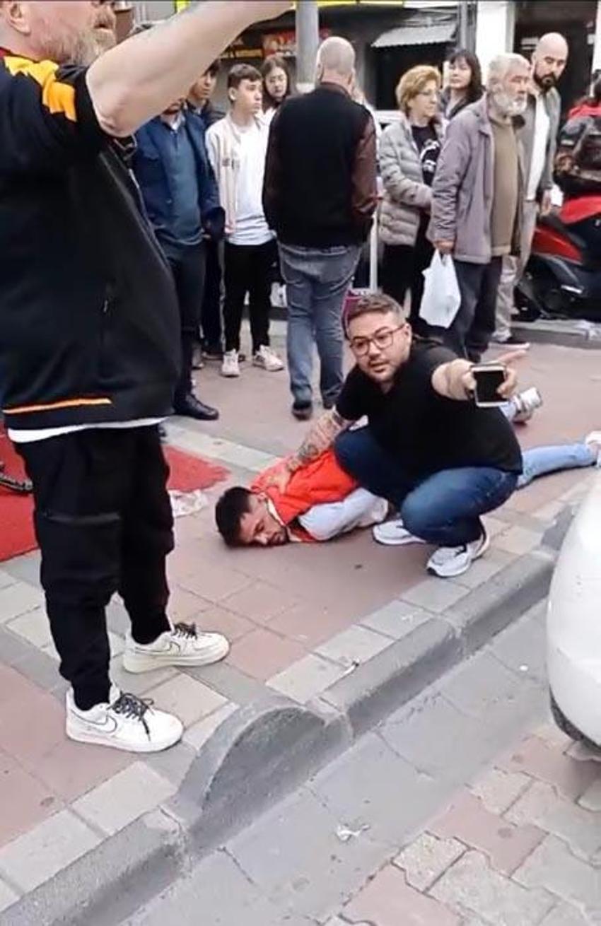 Ünlü oyuncu 'Rambo Berk' kadının imdadına yetişti hırsızı yakalayıp bağladı