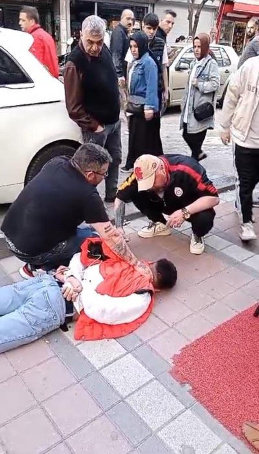 Ünlü oyuncu 'Rambo Berk' kadının imdadına yetişti hırsızı yakalayıp bağladı