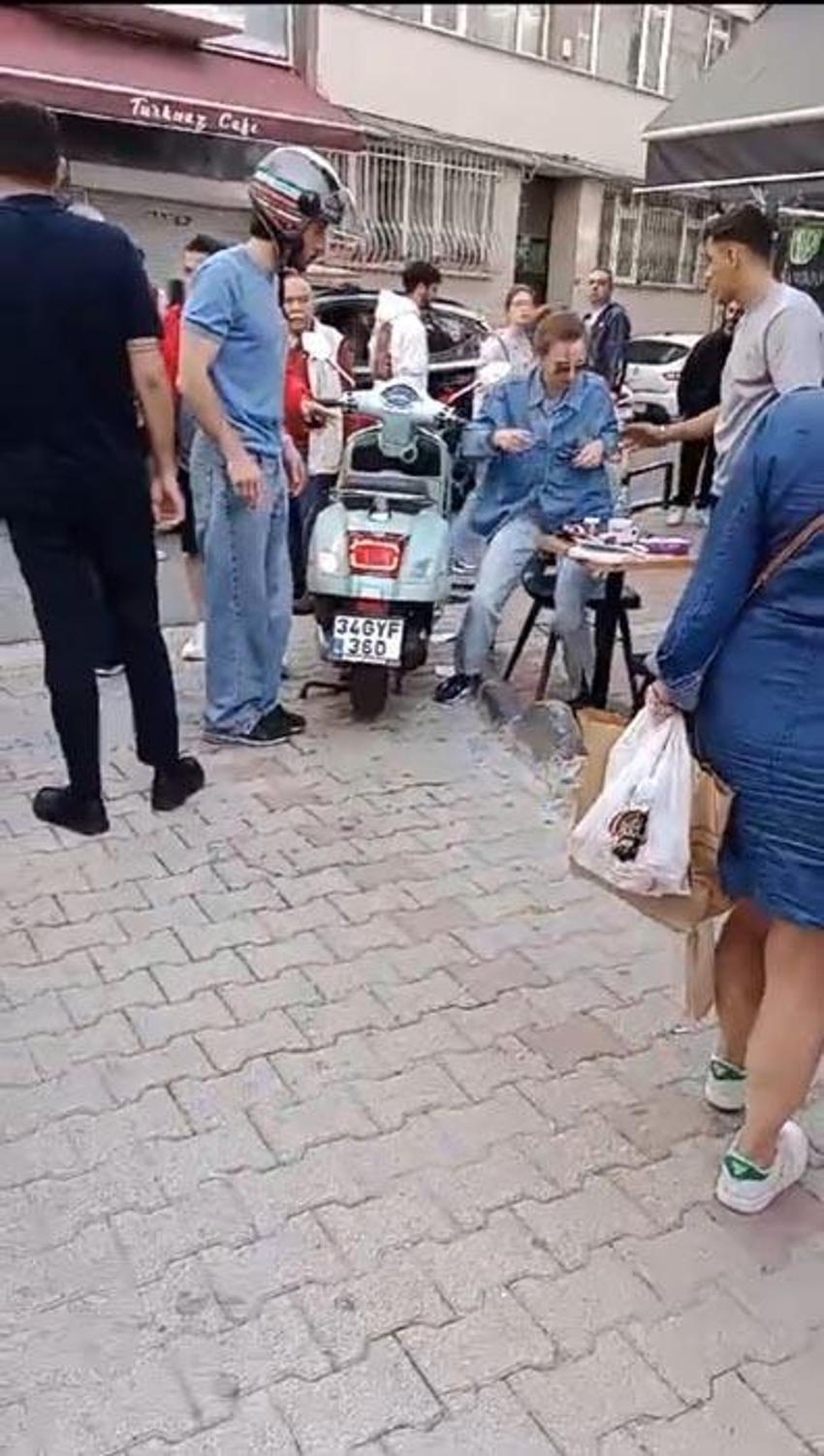 Ünlü oyuncu 'Rambo Berk' kadının imdadına yetişti hırsızı yakalayıp bağladı