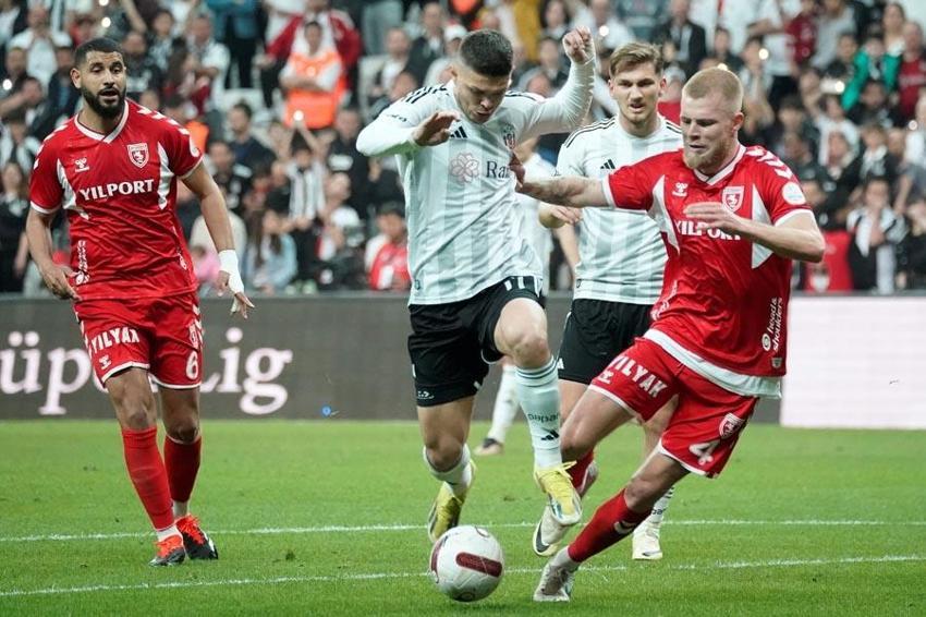 Kartal evinde galibiyete hasret! Beşiktaş-Samsunspor: 1-1