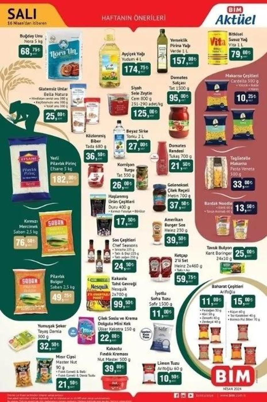 BİM 16-19 Nisan aktüel katalog: Kozmetik ürünler ön planda, elektrikli bisiklet geliyor
