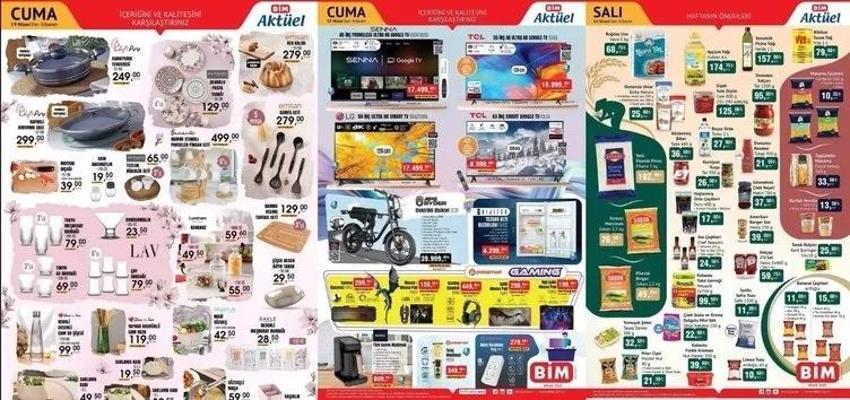BİM 16-19 Nisan aktüel katalog: Kozmetik ürünler ön planda, elektrikli bisiklet geliyor