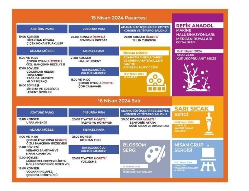 Konserler, sergiler, söyleşilerle binlerce misafiri ağırlayacak! Portakal Çiçeği Karnavalı programı belli oldu