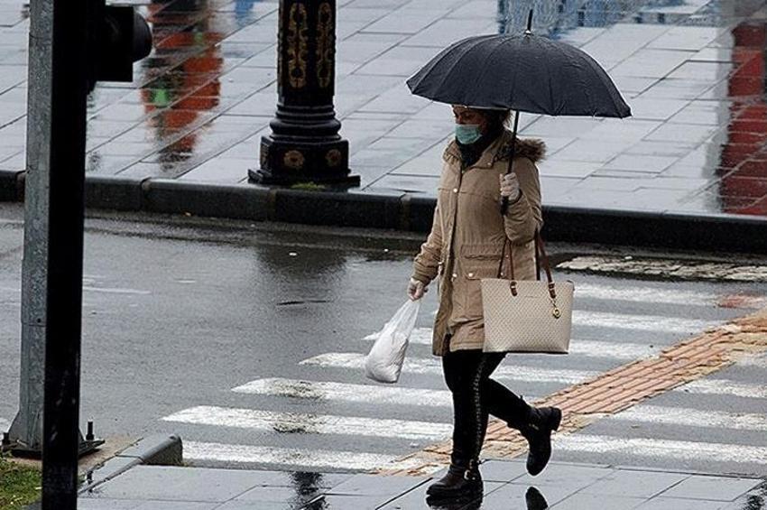 Nisan yağmuru İstanbul'da başladı! Meteoroloji: Yağmur Çarşamba başlayacak, 4 gün sürecek! 9 derece aşağı düşüyor