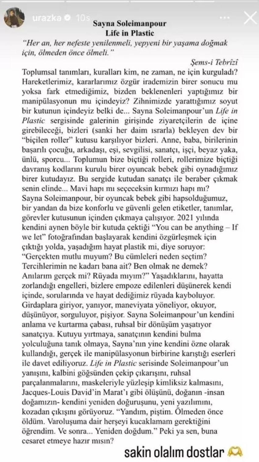 Uraz Kaygılaroğlu'na tepkiler dinmiyor! Sevgilisinin sergisinde verdiği pozlar yorum yağmuruna tutuldu