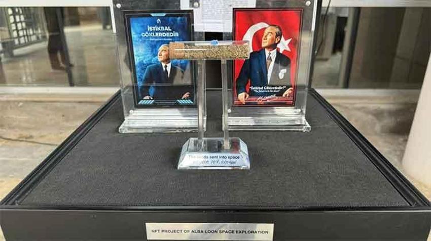 Uzaya gönderilen ilk Atatürk fotoğrafı Adana'da!