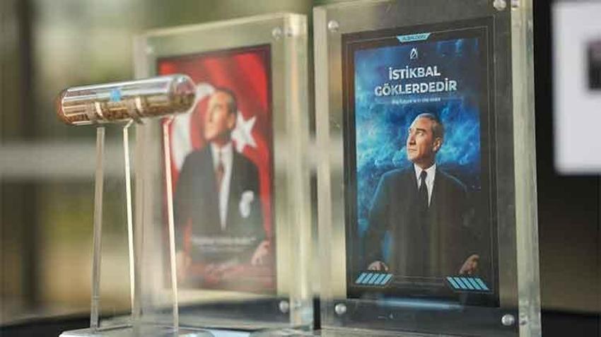 Uzaya gönderilen ilk Atatürk fotoğrafı Adana'da!