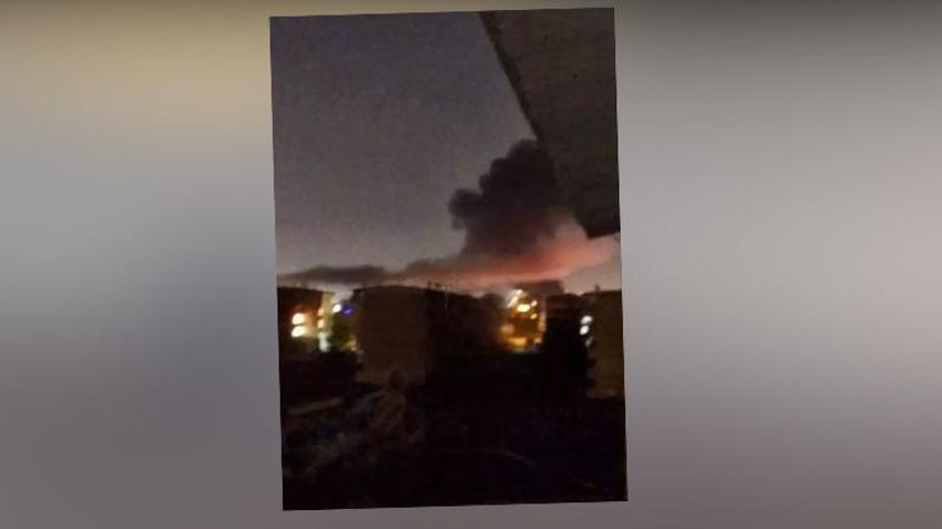 İsrail'den İran'a misilleme saldırı! Dünyaya ilan ettiler, işte ilk görüntüler