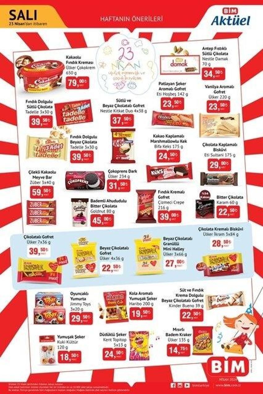 23-26 Nisan BİM aktüel katalog yayınlandı! BİM'de bu hafta neler var?