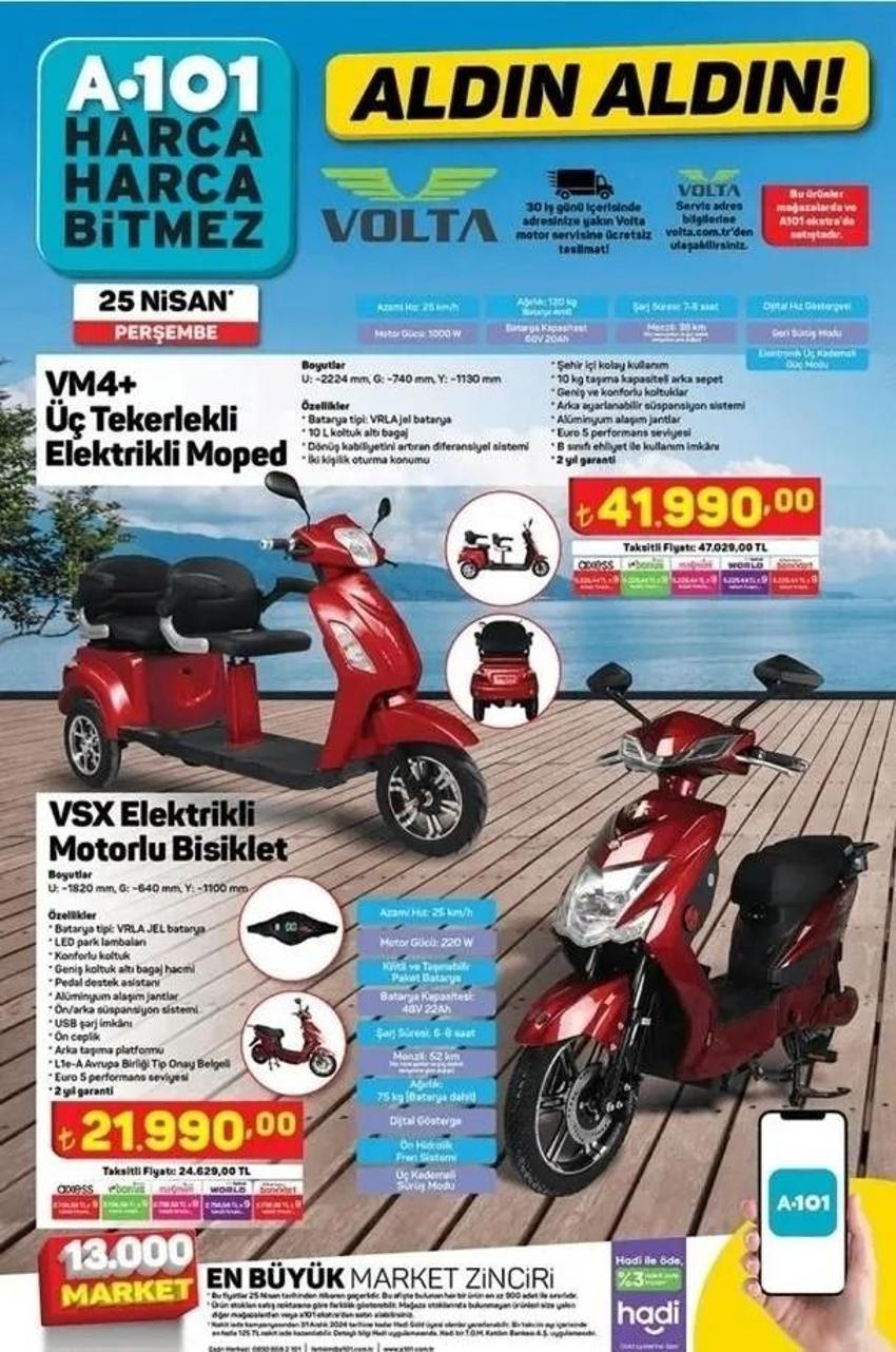 A101 25 Nisan aktüel katalog yayınlandı! Bu Perşembe A101'de indirimde neler var? 