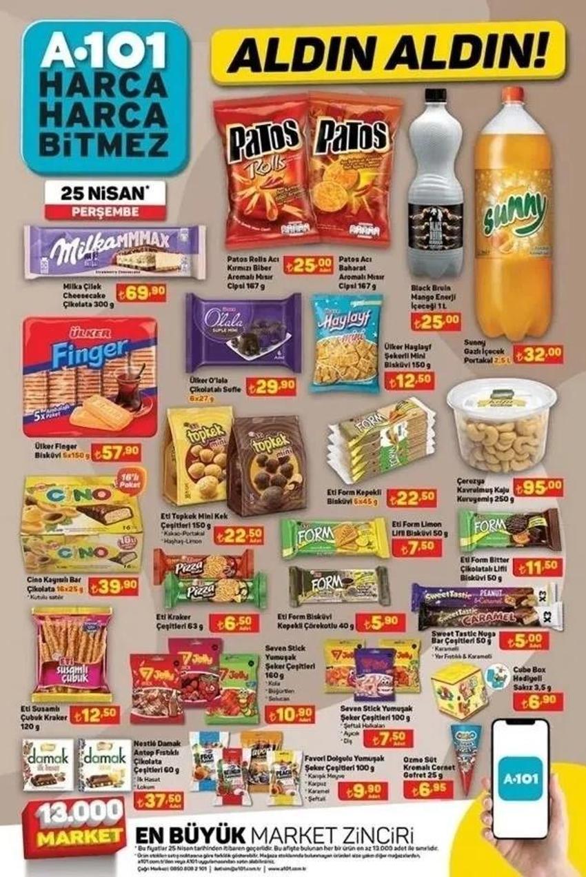 A101 25 Nisan aktüel katalog yayınlandı! Bu Perşembe A101'de indirimde neler var? 