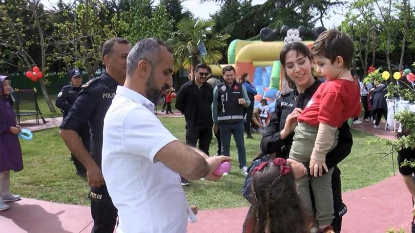 İstanbul Emniyet Müdürlüğü şehit çocukları için 23 Nisan etkinliği düzenledi!