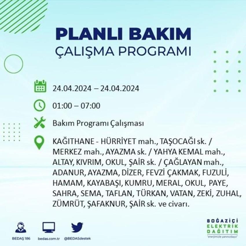 Birçok ilçede elektrik kesintisi var! BEDAŞ, AYEDAŞ ilçe sorgulama: İstanbul'da elektrikler ne zaman gelecek?