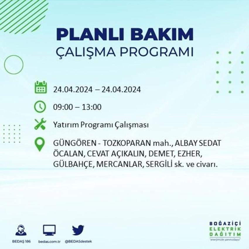 Birçok ilçede elektrik kesintisi var! BEDAŞ, AYEDAŞ ilçe sorgulama: İstanbul'da elektrikler ne zaman gelecek?