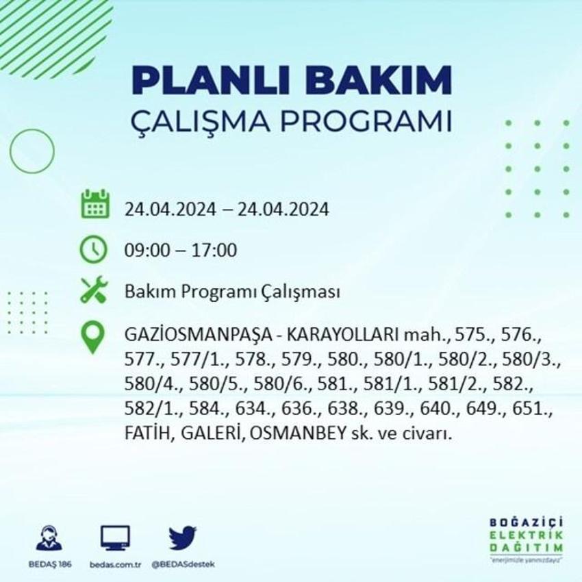 Birçok ilçede elektrik kesintisi var! BEDAŞ, AYEDAŞ ilçe sorgulama: İstanbul'da elektrikler ne zaman gelecek?