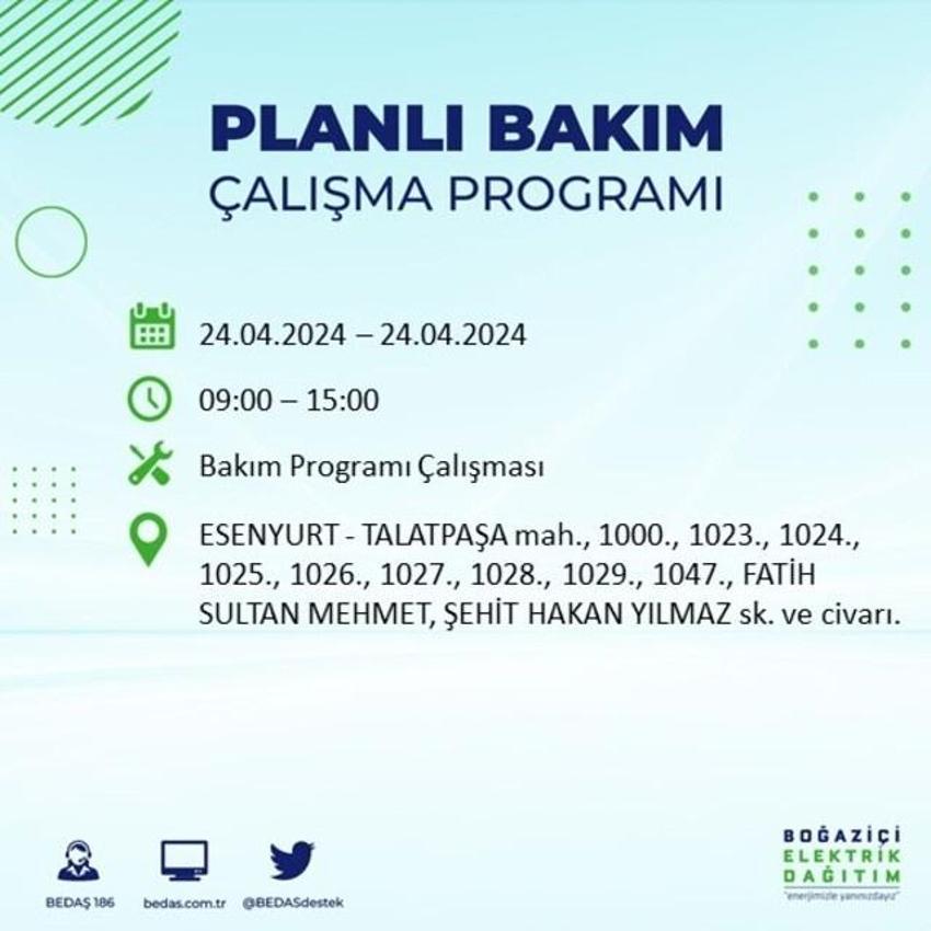 Birçok ilçede elektrik kesintisi var! BEDAŞ, AYEDAŞ ilçe sorgulama: İstanbul'da elektrikler ne zaman gelecek?