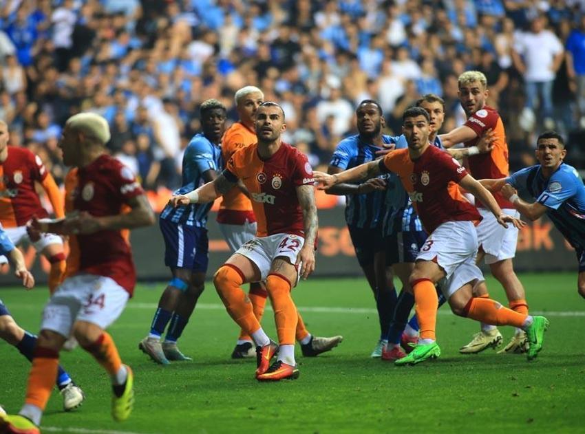 Adana Demirspor - Galatasaray maçında rekor üstüne rekor! Sarı-kırmızılılar adım adım şampiyonluğa: 0-3