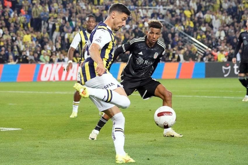 Fenerbahçe Beşiktaş derbisi 3 gol ve kırmızı kart vardı! 2-1