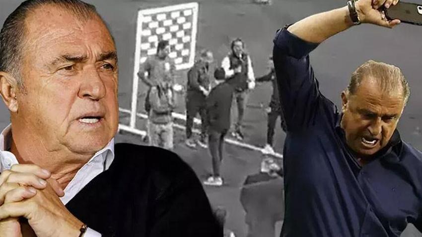 Fatih Terim'e olay tepki! Çılgına döndü, telefonu fırlattı