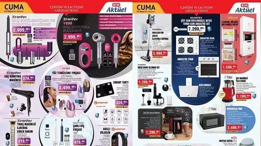 30 Nisan - 3 Mayıs 2024 BİM aktüel katalog: BİM rafta hangi ürünler satışta? Çay, blender, tost makinesi