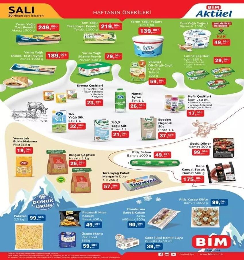 30 Nisan - 3 Mayıs 2024 BİM aktüel katalog: BİM rafta hangi ürünler satışta? Çay, blender, tost makinesi