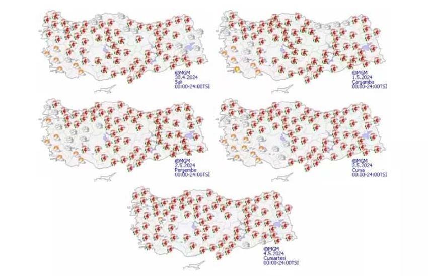 Meteoroloji'den uyarılar peş peşe geldi: İstanbul'a kuvvetli yağış geliyor: Saat verildi!