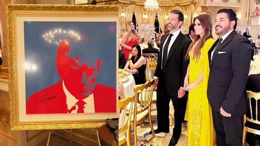 Uğur Akkuş, Florida’da Trump’ın davetine katıldı!