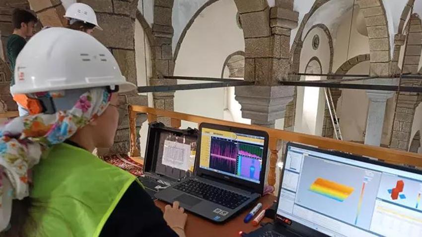 Klise'den camiye dönen 170 yıllık binanın 'EKG'si çekildi!