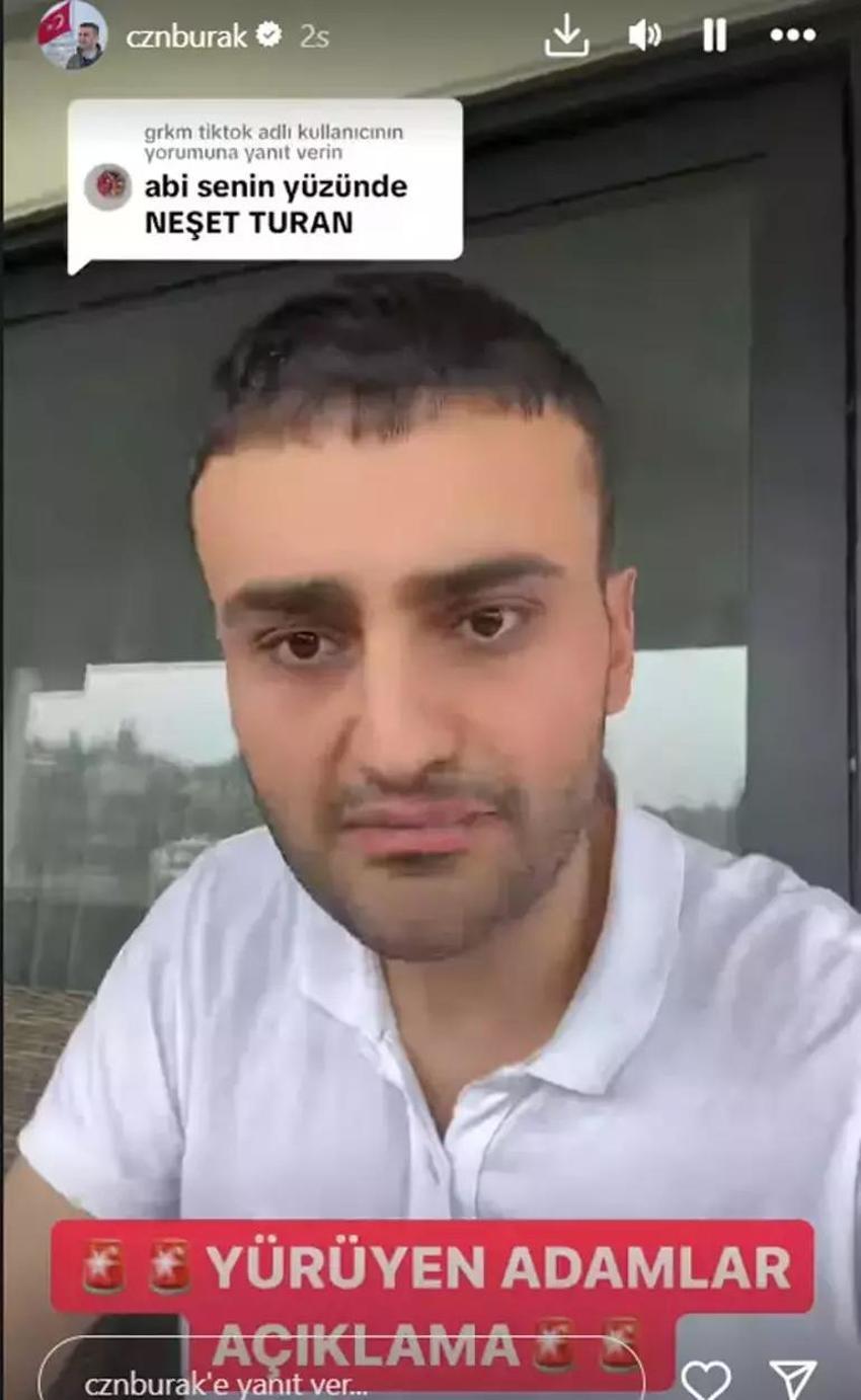 CZN Burak ateş püskürdü! 