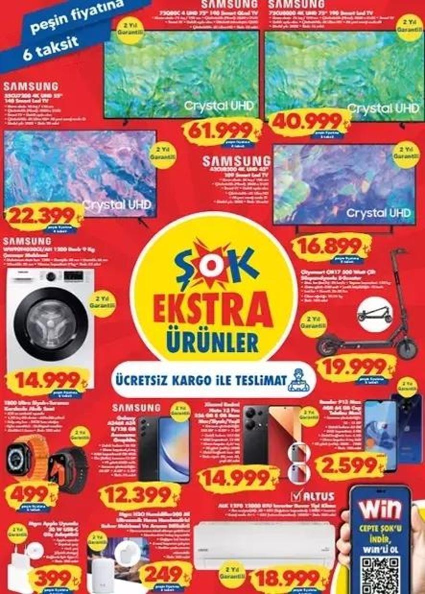 ŞOK 2-7 Mayıs aktüel katalog 2024 yayınlandı! ŞOK YENİ ÜRÜNLER: Airfryer, mutfak araçlarında indirim var!