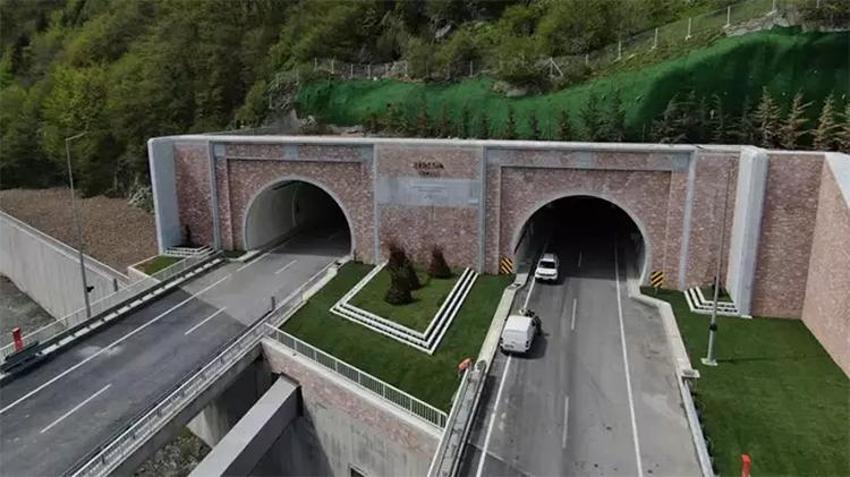 Zigana Tüneli'nden 2 milyona yakın araç geçti!