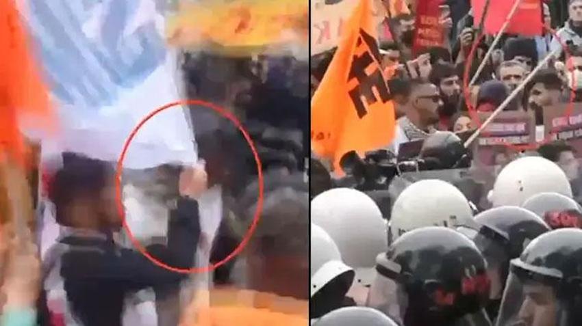 Saraçhane olayında yeni gelişme! Polise damacanayla saldıran kadına gözaltı