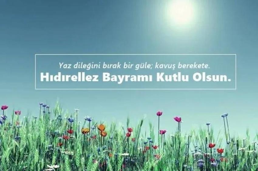 Hıdırellez mesajları ve sözleri 2025: Hıdırellez mesajları resimli ve Hoş Geldin Bahar sözleri