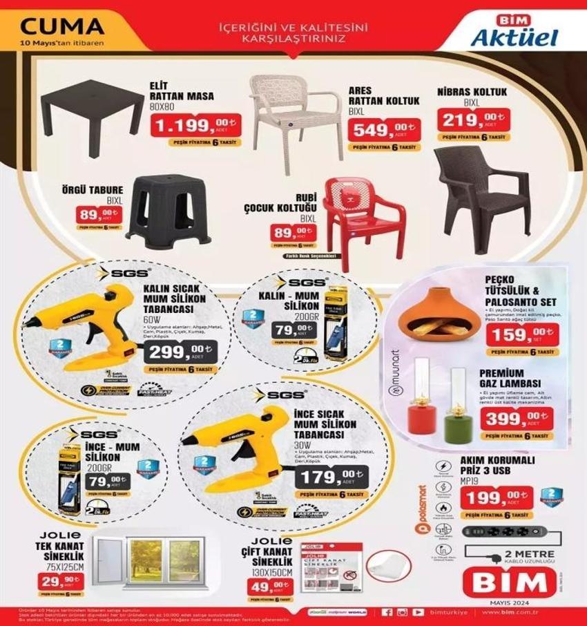 BİM aktüel 7-10 Mayıs katalog 2024 yayınlandı! BİM bu hafta neler var? Güncel BİM katalogunda indirimli ürünler