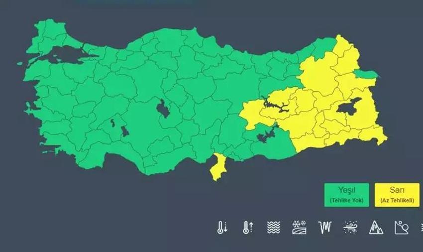 Ve kar geri döndü! Meteoroloji'den yeni uyarı geldi, 18 kent için alarm verildi: Kar, fırtına ve kuvvetli yağış son kez vuracak