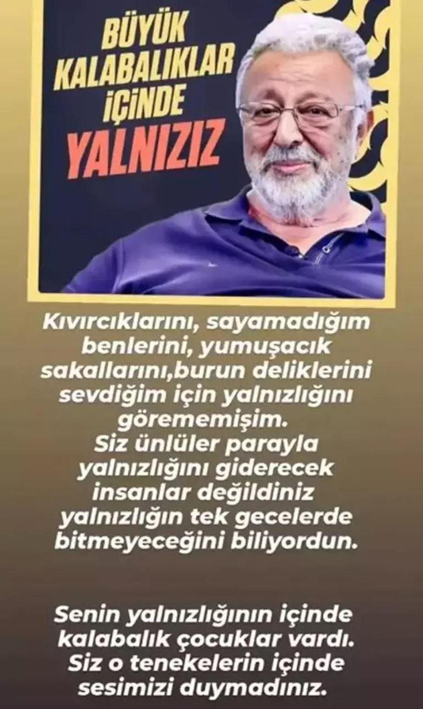 Duygu Nebioğlu'dan Metin Akpınar'a sitem! 'Sesimizi duymadınız'