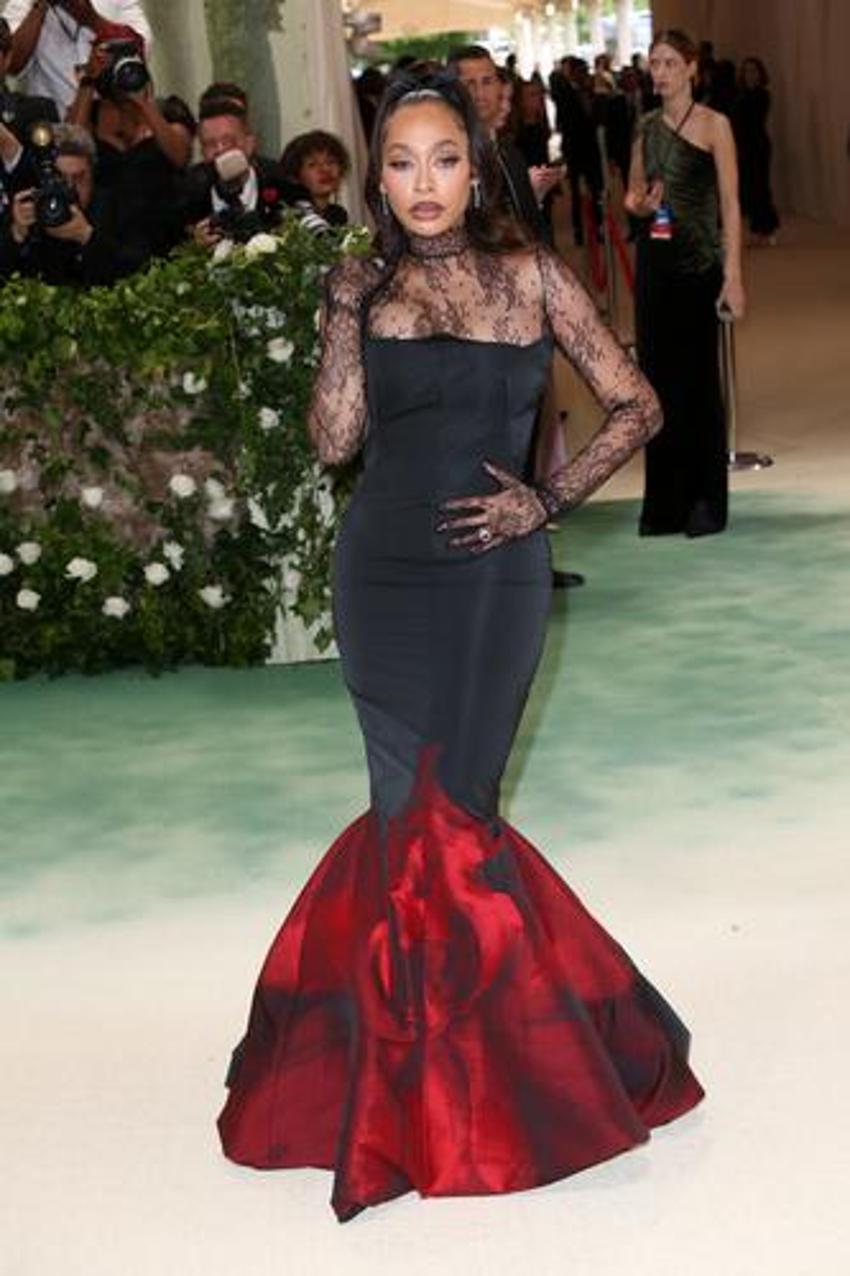 2024 Met Gala'dan renkli kareler! Yılın galasında şıklık yarışı