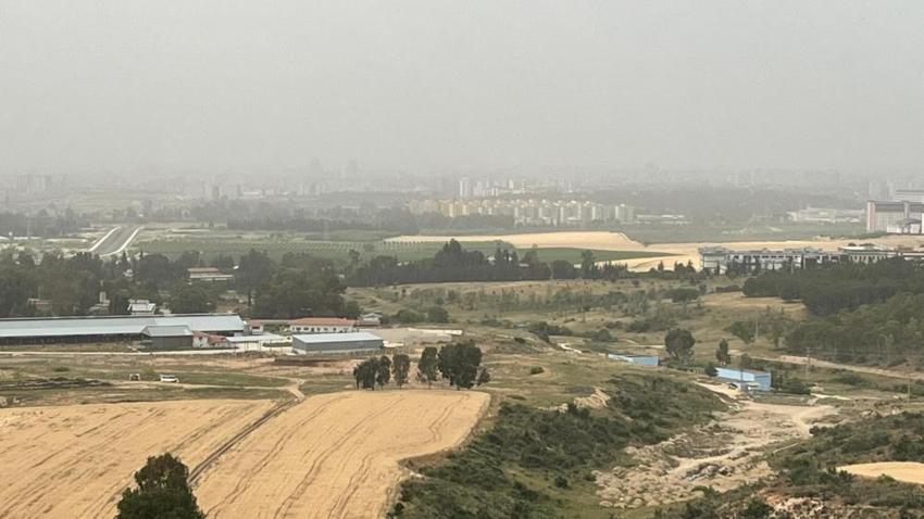 Toz bulutu Adana'yı kapladı