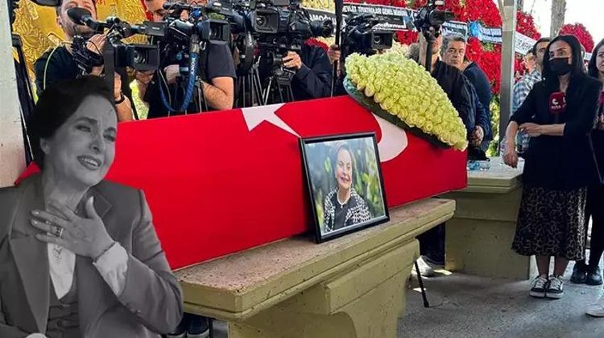 Usta sanatçı Ayten Gökçer'e veda... Son yolculuğuna uğurlandı