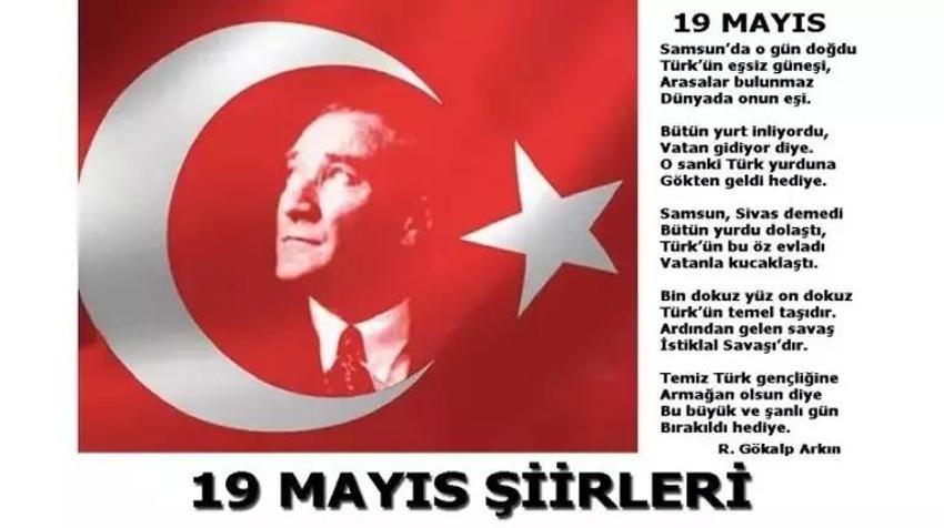 19 Mayıs şiirleri uzun kısa! 2,3,4,5,6 kıtalık ilkokul, ortaokul, lise için resimli, duygusal 19 Mayıs Atatürk'ü Anma, Gençlik ve Spor Bayramı Şiirleri