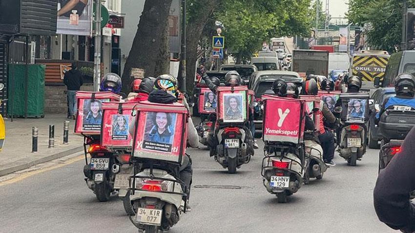 Motokuryelerden Ata Emre Akman için adalet konvoyu