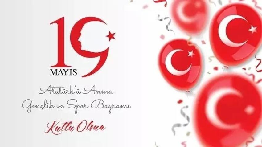 Bayraklı resimli 19 Mayıs mesajları: 105. yıla özel 19 Mayıs 1919 Atatürk'ü Anma Gençlik Spor Bayramı kutlama sözleri