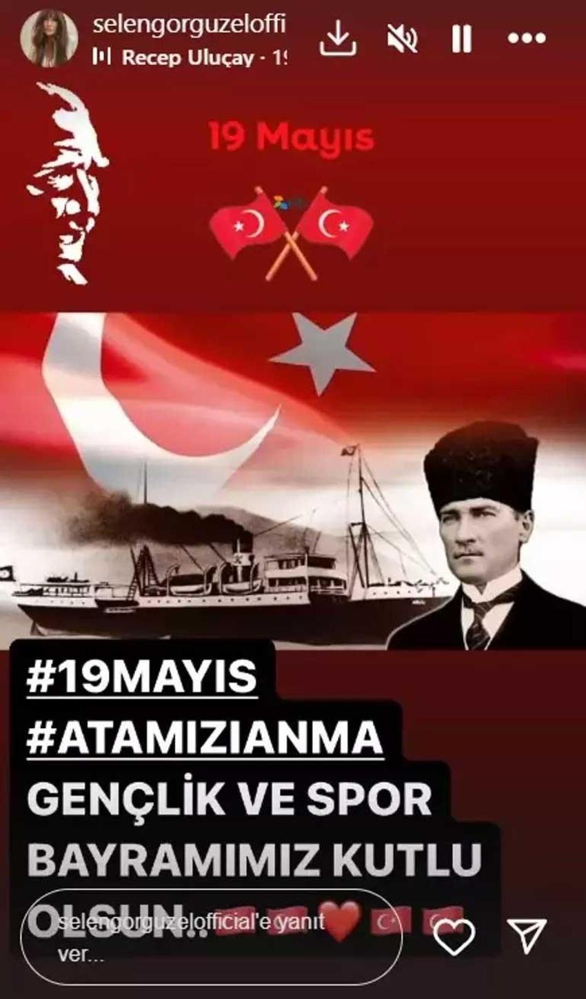 Ünlü isimlerden 19 Mayıs paylaşımları! 'Atamızın ışığında geleceğimiz size emanet gençler'