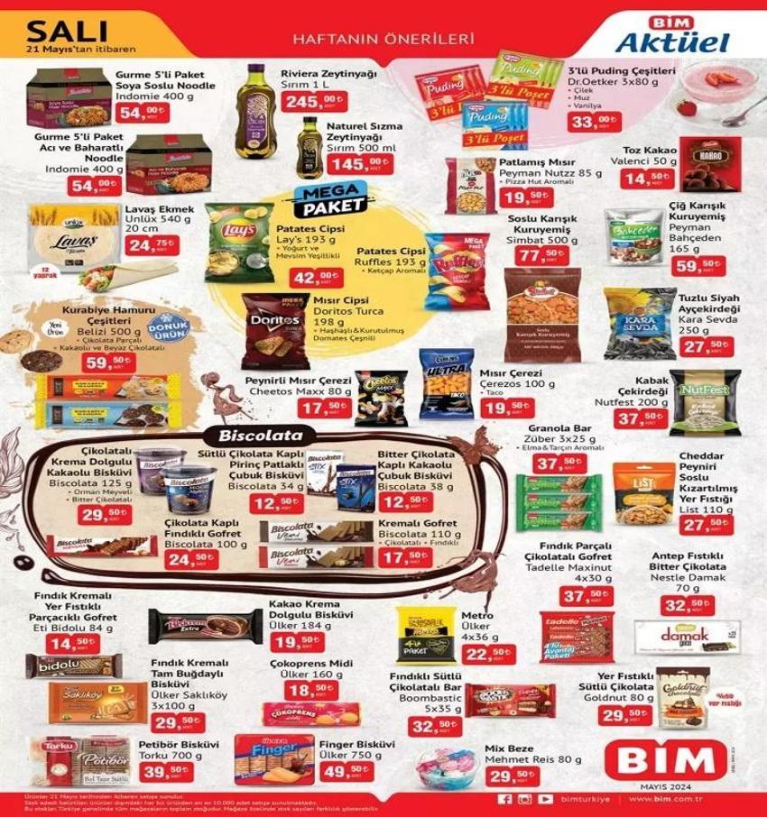 BİM 21-24 Mayıs aktüel: BİM'de bu hafta Salı ve Cuma hangi ürünler satışa çıkacak?